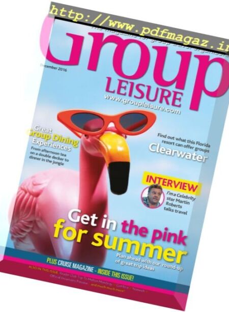 Group Leisure – December 2016 Cover