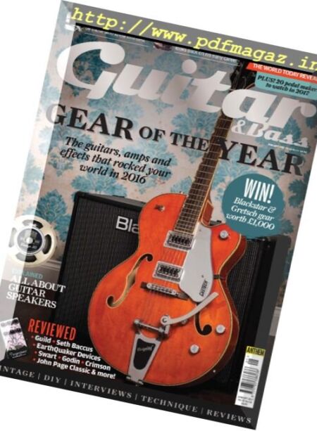 Guitar & Bass – January 2017 Cover