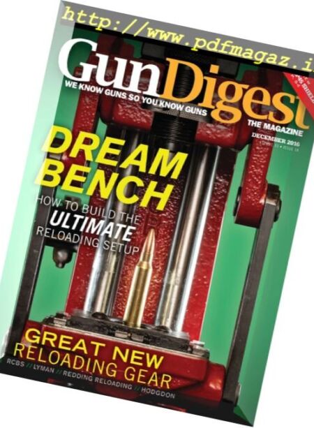 Gun Digest – December 2016 Cover