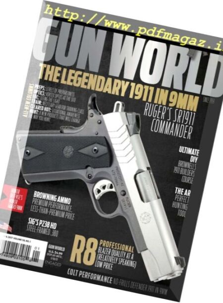 Gun World – January 2017 Cover
