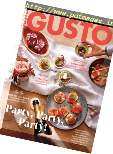 Gusto – Januar 2017 Cover