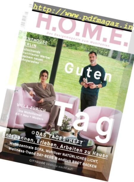 H.O.M.E. – Januar 2017 Cover