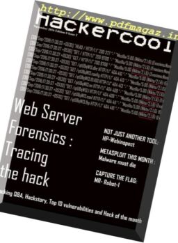Hackercool – Edition 0 Issue 2 – November 2016