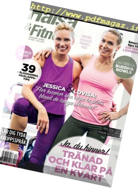 Halsa & Fitness – Nr.12, 2016 Cover