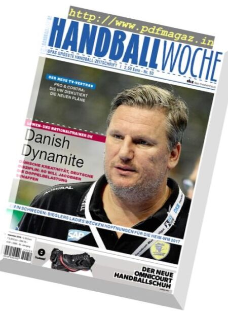 Handballwoche – 13 Dezember 2016 Cover