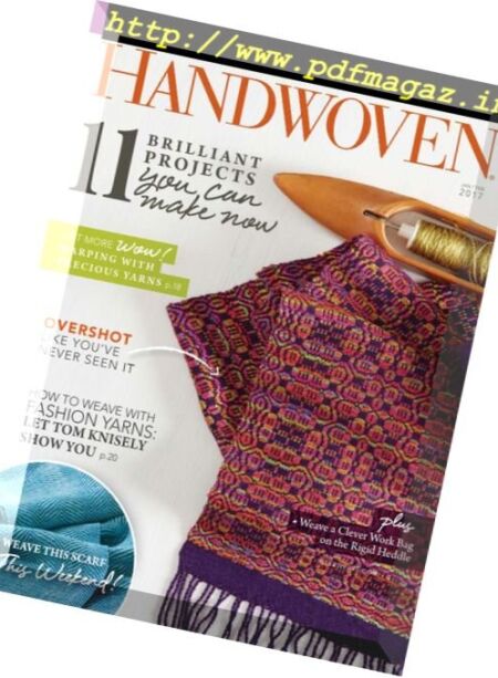 Handwoven – January-February 2017 Cover
