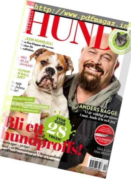 Harliga Hund – December 2016 Cover