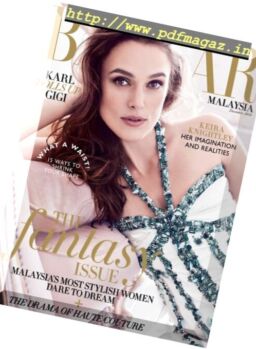 Harper’s Bazaar Malaysia – December 2016