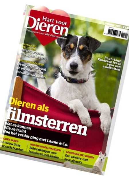 Hart voor Dieren – Oktober 2015 Cover