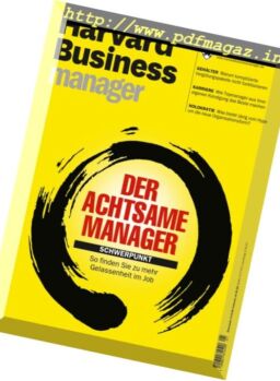 Harvard Business Manager – Januar 2017