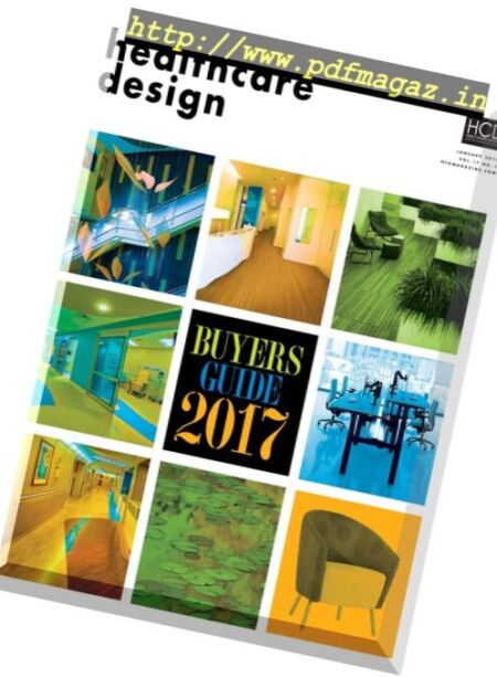 Healthcare Design – January 2017 Cover