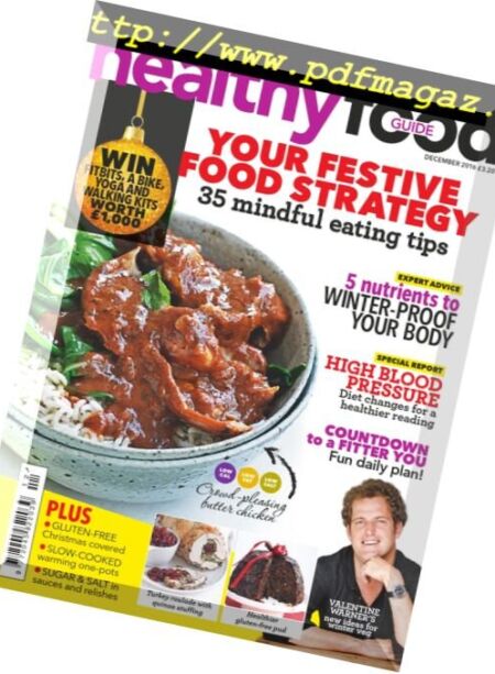 Healthy Food Guide UK – December 2016 Cover