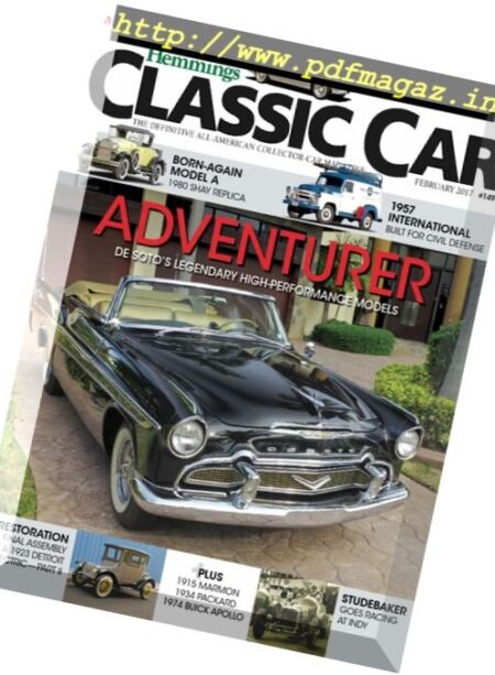 Hemmings Classic Car – February 2017 Cover