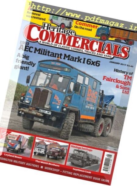 Heritage Commercials – January 2017 Cover