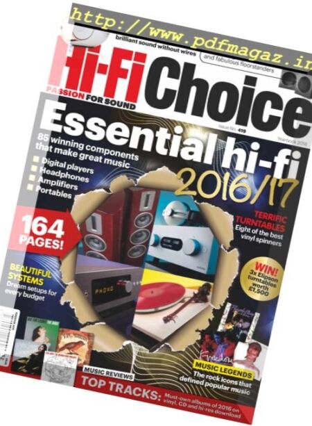 Hi-Fi Choice – Yearbook 2016 Cover