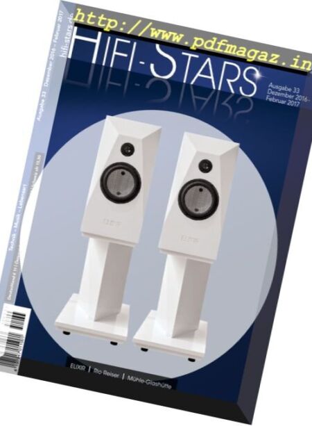 HiFi Stars – Dezember 2016 – Februar 2017 Cover