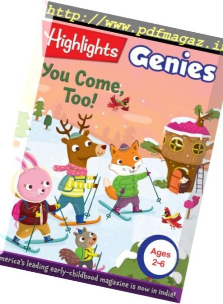 Highlights Genies – December 2016 Cover