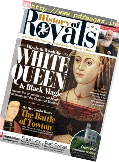 History of Royals – December 2016 Cover