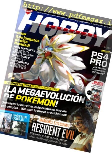 Hobby Consolas – N 305, 2016 Cover