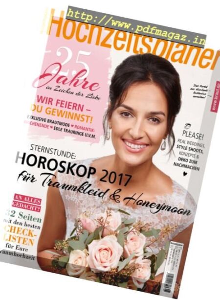 Hochzeitsplaner – Dezember 2016 – Februar 2017 Cover