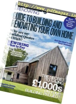 Homebuilding & Renovating – Guide to Building and Renovating Your Own Home 2016