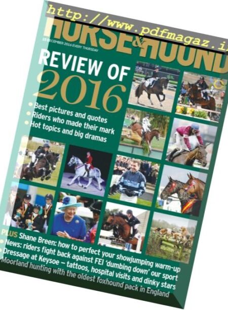 Horse & Hound – 15 December 2016 Cover