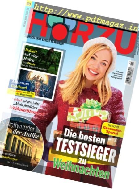 Horzu – 9 Dezember 2016 Cover