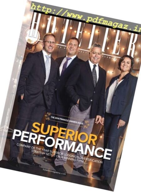Hotelier – December 2016 Cover