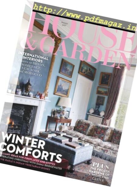 House & Garden UK – January 2017 Cover
