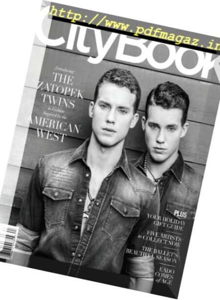 Houston CityBook – Holiday 2016 Cover