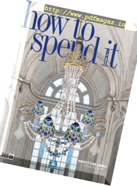 How to Spend It – Novembre Bis 2016 Cover
