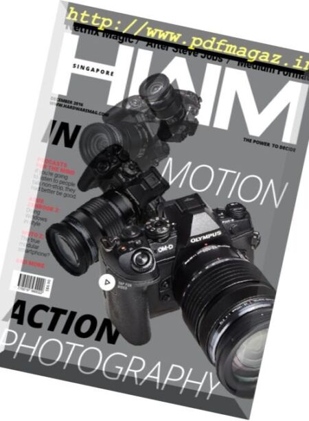 HWM Singapore – December 2016 Cover