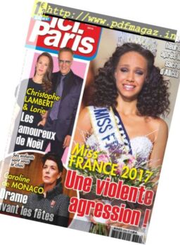 Ici Paris – 21 au 27 Decembre 2016