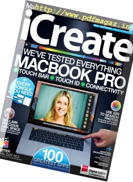 iCreate – Issue 167, 2016 Cover