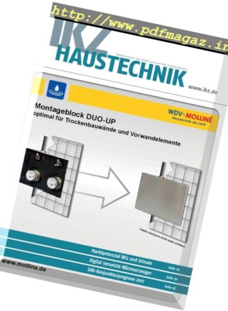 IKZ Haustechnik – Dezember 2016 Cover