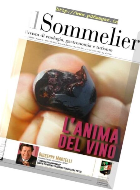 Il Sommelier – N 4, 2016 Cover