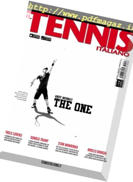 Il Tennis Italiano – Dicembre 2016 – Gennaio 2017 Cover