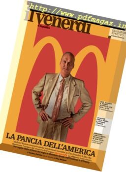Il Venerdi di Repubblica – 9 Dicembre 2016