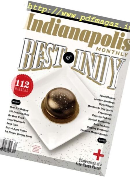 Indianapolis Monthly – December 2016 Cover