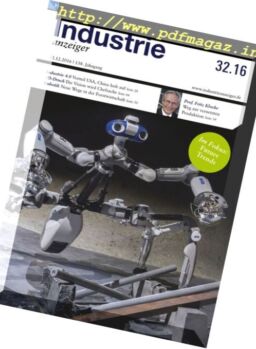 Industrie Anzeiger – Nr.32, 2016