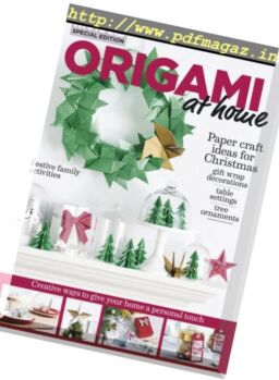 Inside Out Special – Origami at Home – Issue 2 2016