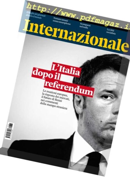 Internazionale – 8-15 Dicembre 2016 Cover