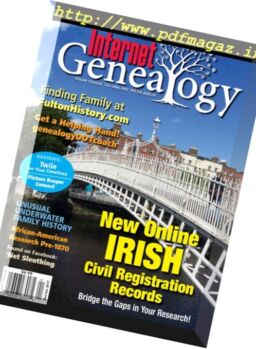 Internet Genealogy – December 2016 – January 2017