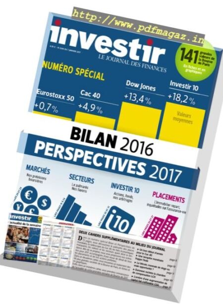 investir – 7 Janvier 2017 Cover