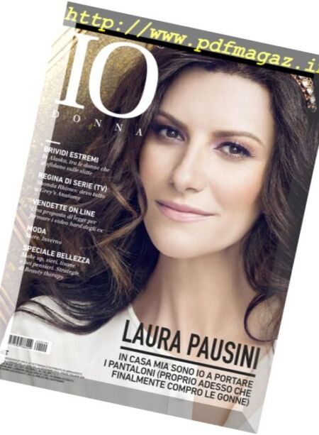 Io Donna del Corriere della Sera – 26 Novembre 2016 Cover