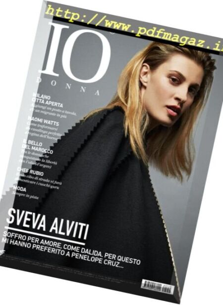 Io Donna del Corriere della Sera – 3 Dicembre 2016 Cover