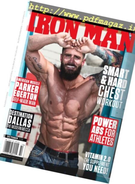 Iron Man USA – October 2016 Cover