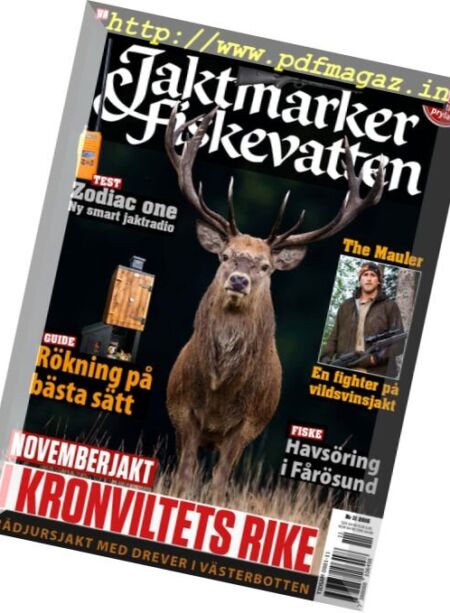 Jaktmarker & Fiskevatten – Nr.11, 2016 Cover
