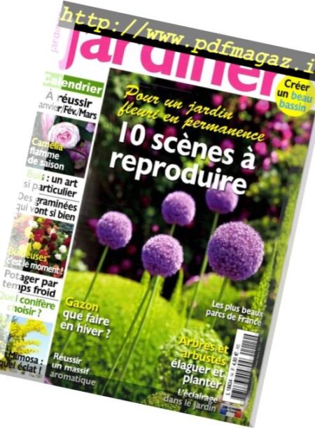 Jardiner – Janvier-Mars 2017 Cover