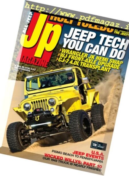 JP Magazine – February 2017 Cover
